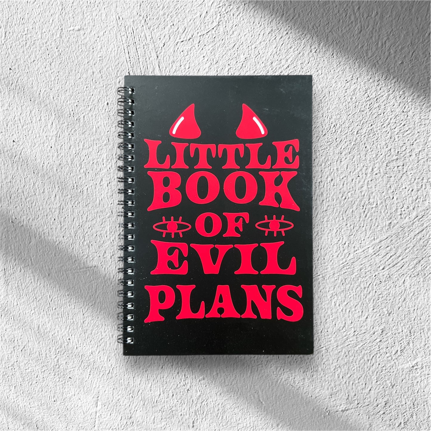Evil Plans Notebook