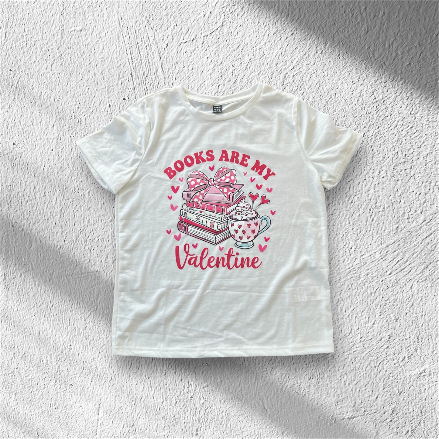 Books Are My Valentine T-Shirt