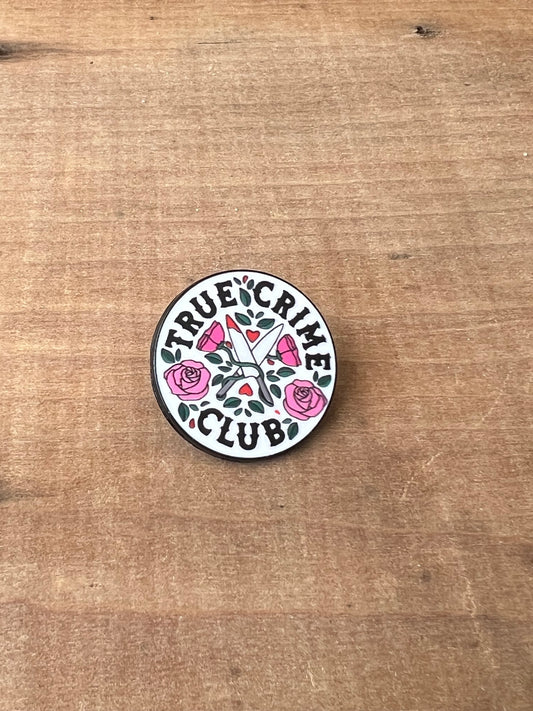True Crime Club Pin