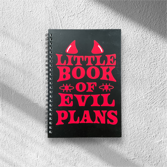 Evil Plans Notebook
