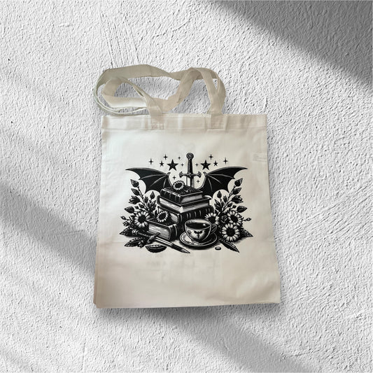 Dragon and Sword Tote
