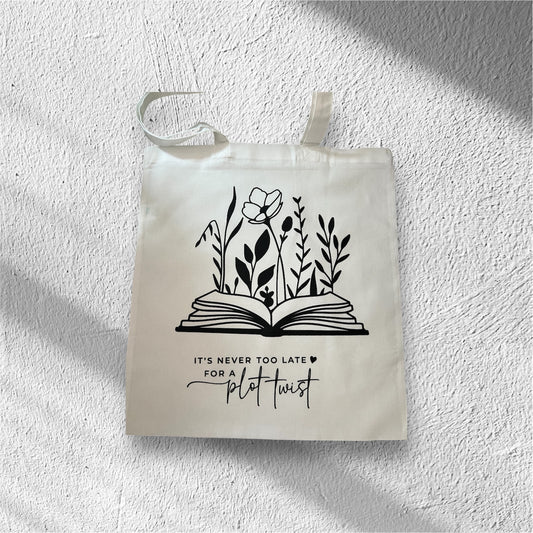Plot Twist Tote Bag