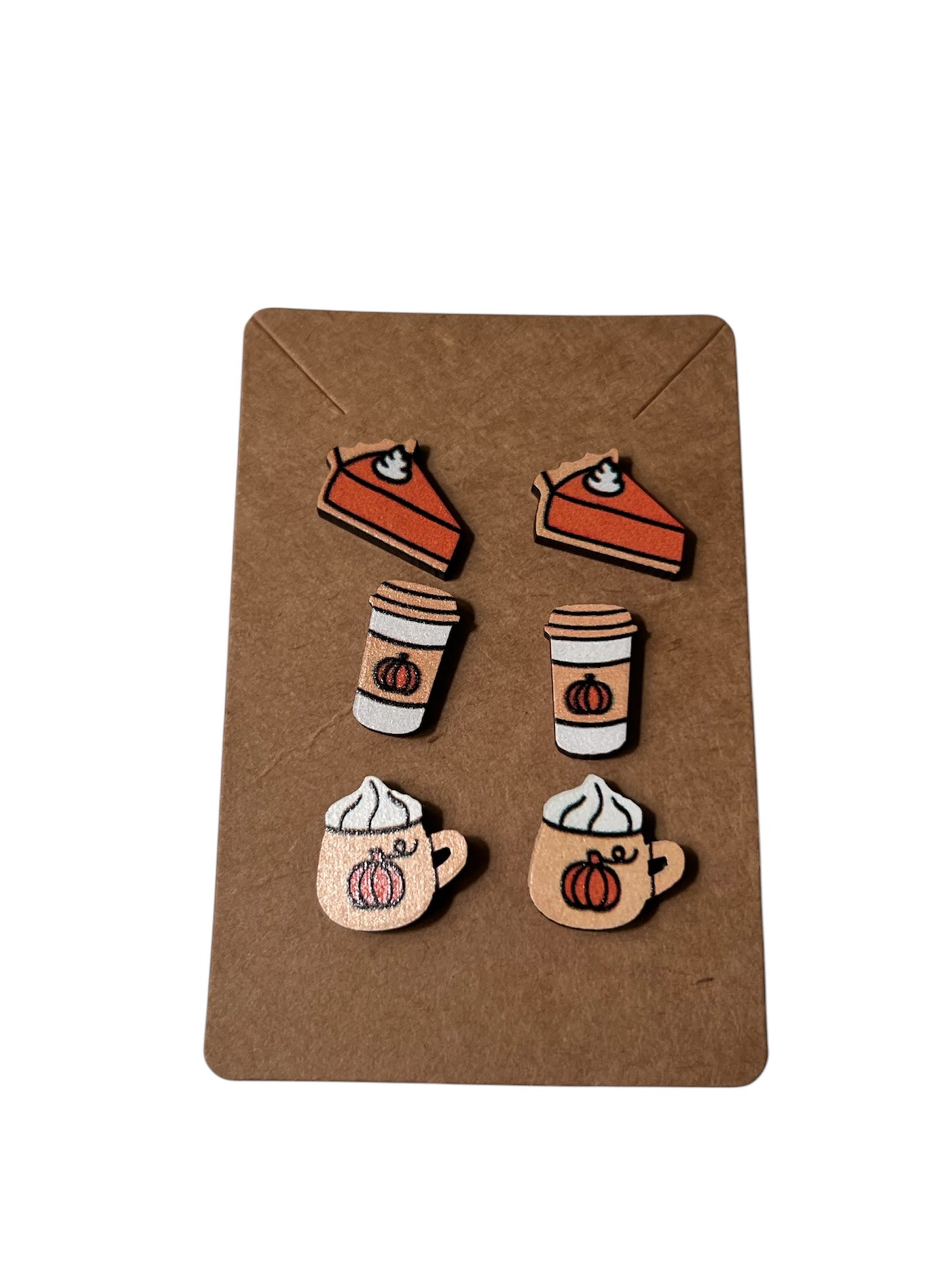 Pumpkin Themed Earrings